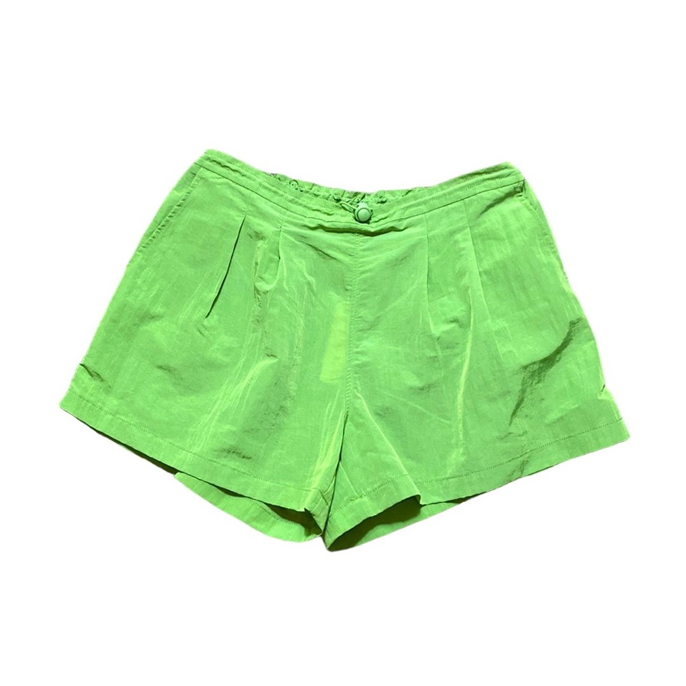 NWT Olivaceous Green Drawstring Waist Athletic Shorts S